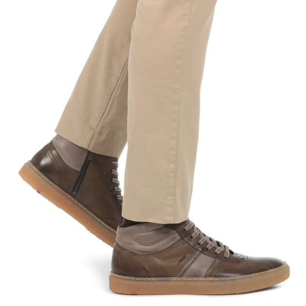 Мужские высокие кеды LLOYD, Артикул BENITO, коричневый | 2696535. Ракурс 5