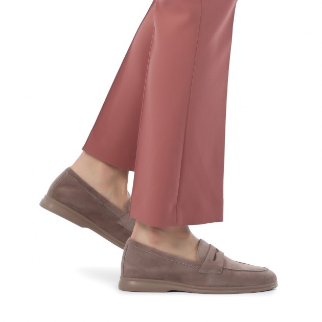 Женские лоферы TENDANCE, Артикул 32055-21S-A, серо-коричневый | 2704641. Ракурс 5