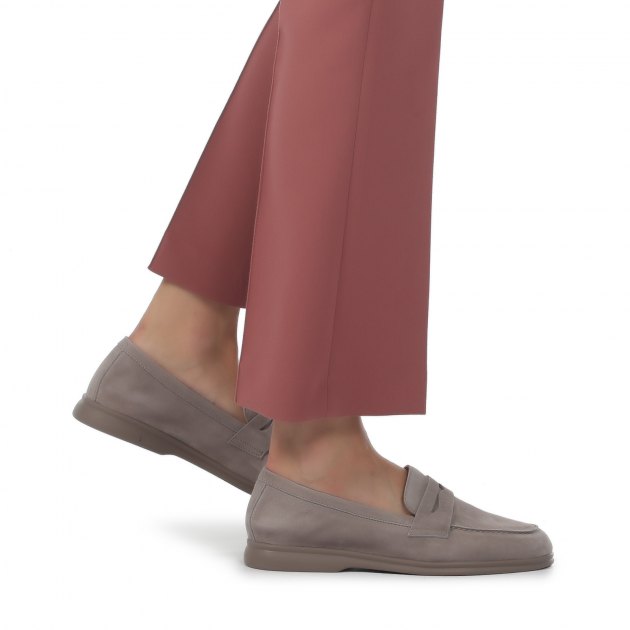 Женские лоферы TENDANCE, Артикул 32055-21S-A, бежево-серый | 2704737. Ракурс 5