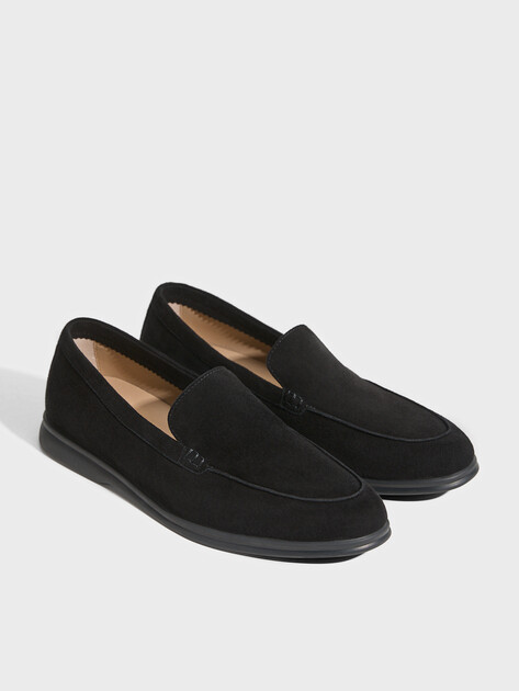 Мужские лоферы TENDANCE, Артикул M32055-01B-S, черный | 2704751. Ракурс 3