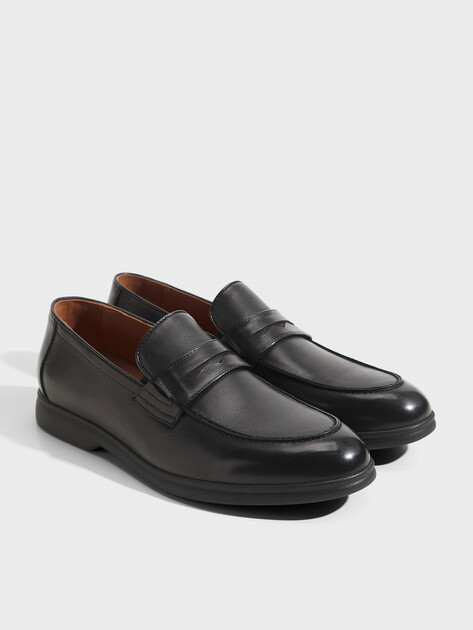 Мужские лоферы TENDANCE, Артикул T-2566F-3, черный | 2709621. Ракурс 3