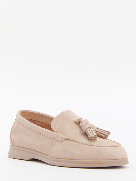 Женские лоферы TENDANCE, Артикул 32055-02A-S, темно-бежевый | 2713840. Ракурс 3