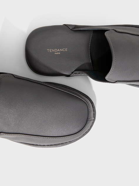 Мужская домашняя обувь TENDANCE, Артикул T-2602F-1, темно-серый | 2742751. Ракурс 4 Мужская домашняя обувь TENDANCE, Артикул T-2602F-1, темно-серый | 2742751. Ракурс 4