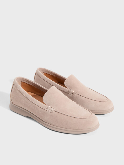 Женские лоферы TENDANCE, Артикул 32055-01B-S, светло-бежевый | 2745955. Ракурс 3