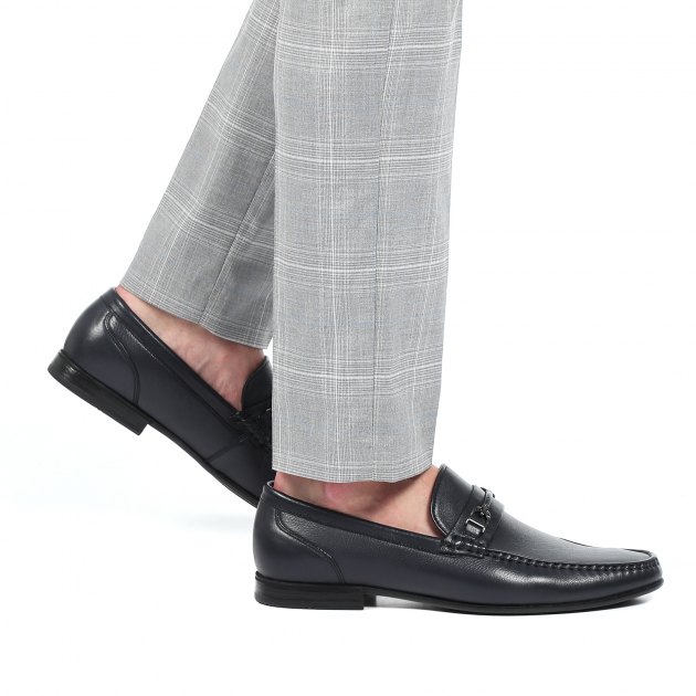 Мужские лоферы TENDANCE, Артикул DX673A-1, темно-синий | 2755773. Ракурс 8