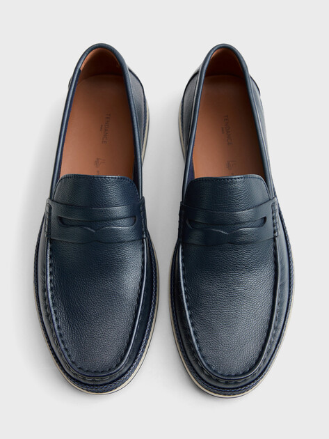 Мужские мокасины TENDANCE, Артикул DX651A-10, темно-синий | 2755949. Ракурс 5