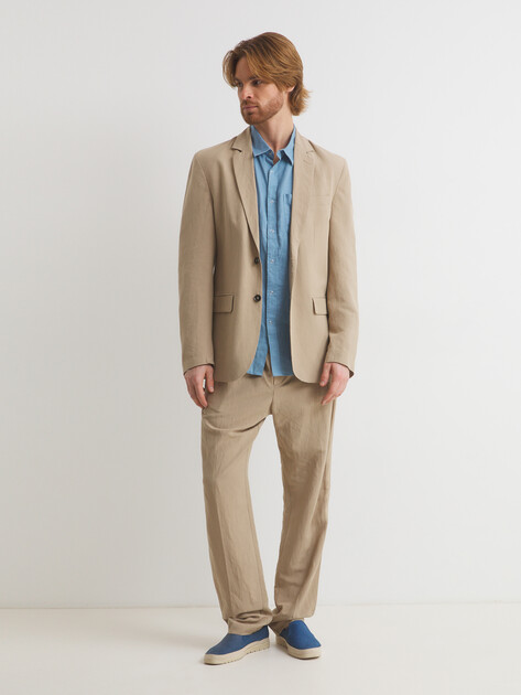 Мужская рубашка MAISON DAVID, Артикул SHIRT, приглушенно-синий | 2768723. Ракурс 2 Мужская рубашка MAISON DAVID, Артикул SHIRT, приглушенно-синий | 2768723. Ракурс 2