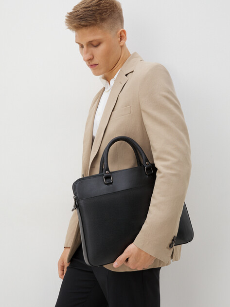 Мужская сумка для ноутбука DIVA`S BAG, Артикул RZ2101, черный | 2769205. Ракурс 2 Мужская сумка для ноутбука DIVA`S BAG, Артикул RZ2101, черный | 2769205. Ракурс 2