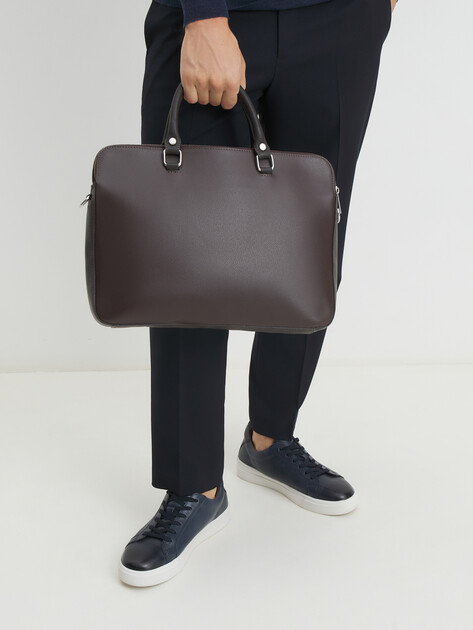 Мужская сумка для ноутбука DIVA`S BAG, Артикул RZ2101, темно-коричневый | 2769208. Ракурс 2 Мужская сумка для ноутбука DIVA`S BAG, Артикул RZ2101, темно-коричневый | 2769208. Ракурс 2