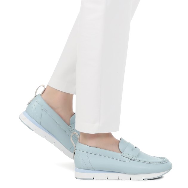 Женские лоферы TENDANCE, Артикул R9701, голубой | 2778176. Ракурс 4