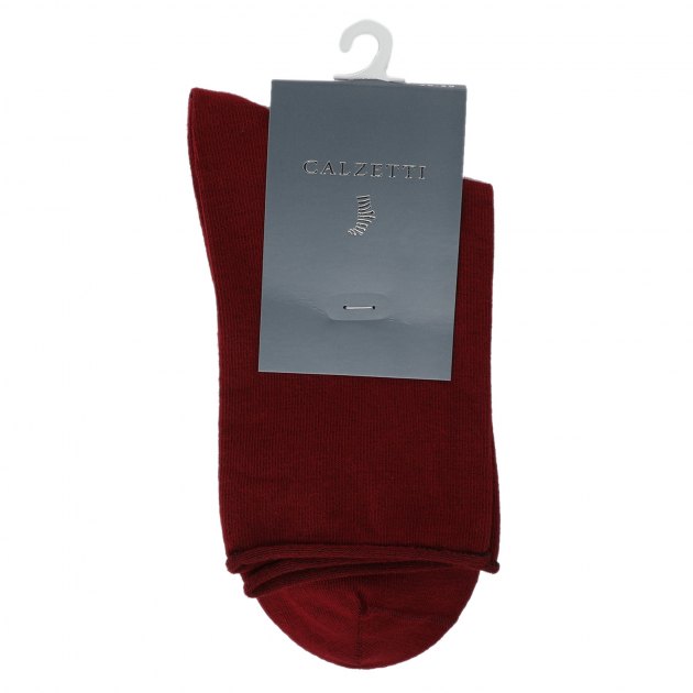 Женские носки CALZETTI, Артикул Ж1-13596, темно-красный | 2778390. Ракурс 2