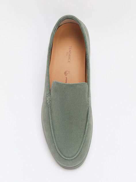 Женские лоферы TENDANCE, Артикул 32055-01B-S, серо-зеленый | 2779017. Ракурс 5 Женские лоферы TENDANCE, Артикул 32055-01B-S, серо-зеленый | 2779017. Ракурс 5