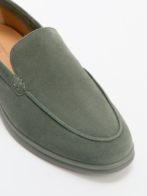 Женские лоферы TENDANCE, Артикул 32055-01B-S, серо-зеленый | 2779017. Ракурс 6 Женские лоферы TENDANCE, Артикул 32055-01B-S, серо-зеленый | 2779017. Ракурс 6