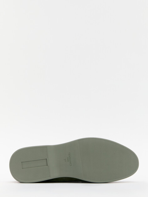 Женские лоферы TENDANCE, Артикул 32055-01A-S, серо-зеленый | 2779090. Ракурс 4 Женские лоферы TENDANCE, Артикул 32055-01A-S, серо-зеленый | 2779090. Ракурс 4