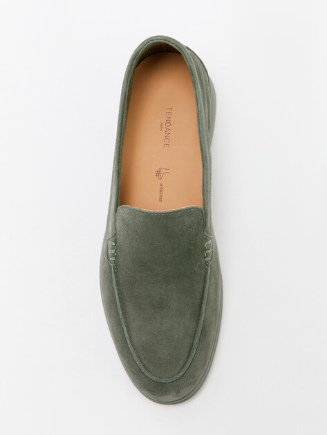 Женские лоферы TENDANCE, Артикул 32055-01A-S, серо-зеленый | 2779090. Ракурс 5 Женские лоферы TENDANCE, Артикул 32055-01A-S, серо-зеленый | 2779090. Ракурс 5