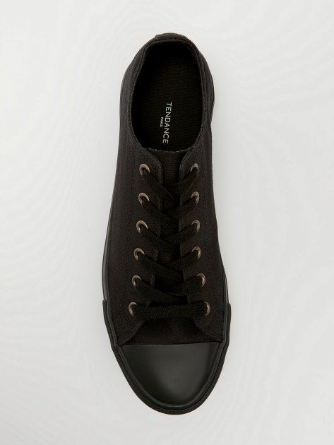 Мужские кеды TENDANCE VICTOR LOW, Артикул TD2108, черный | 2782175. Ракурс 4 Мужские кеды TENDANCE VICTOR LOW, Артикул TD2108, черный | 2782175. Ракурс 4