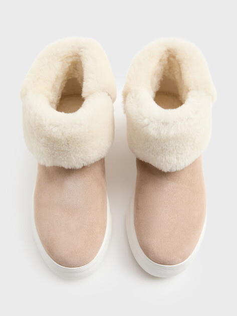 Женские угги TENDANCE, Артикул HC0120X-09, коричнево-бежевый | 2785722. Ракурс 5 Женские угги TENDANCE, Артикул HC0120X-09, коричнево-бежевый | 2785722. Ракурс 5