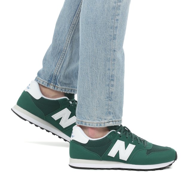 Мужские кроссовки NEW BALANCE 500, Артикул GM500, темно-зеленый | 2788373. Ракурс 5