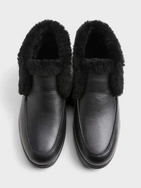 Женские высокие лоферы TENDANCE, Артикул 32055-10F-L, черный | 2798459. Ракурс 4
