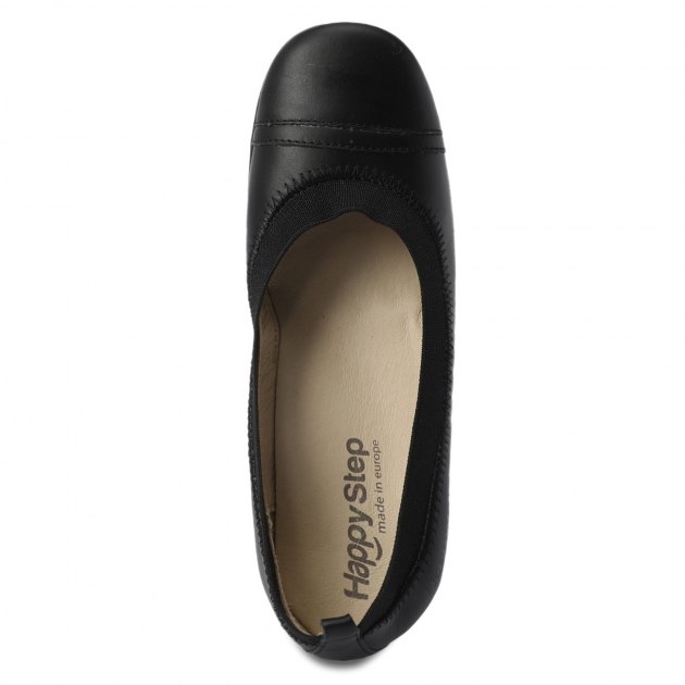Детские балетки HAPPY STEP CLARE1, Артикул HS.FE.W1CLARE1.990, черный | 2799632. Ракурс 3