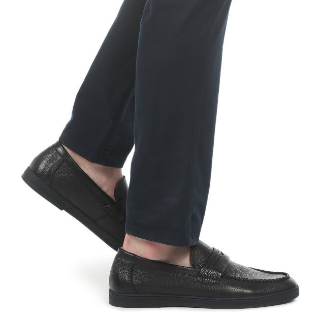 Мужские лоферы TENDANCE, Артикул T-2606F-1, черный | 2804304. Ракурс 8