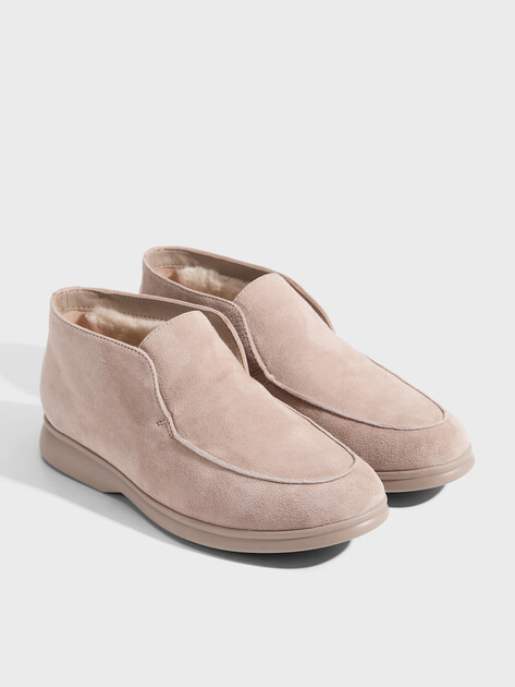 Женские высокие лоферы TENDANCE, Артикул 32055H-F-S, бежевато-серый | 2804738. Ракурс 3