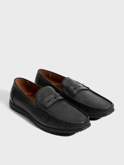 Мужские мокасины TENDANCE, Артикул T-B2619F-1, черный | 2805012. Ракурс 3