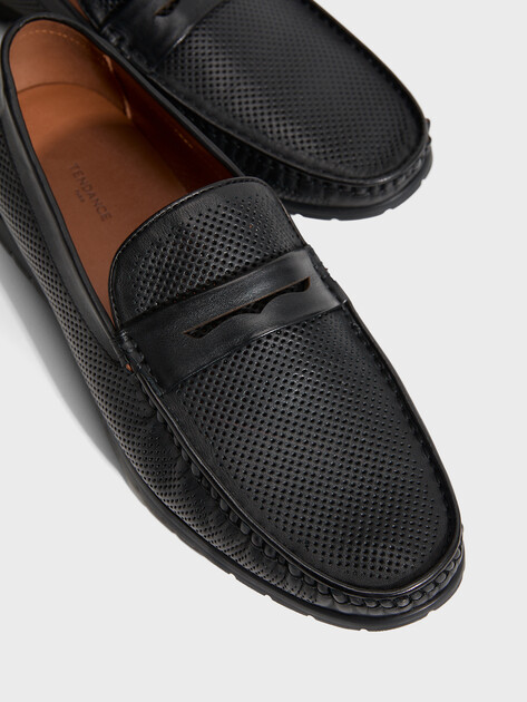 Мужские мокасины TENDANCE, Артикул T-B2619F-1, черный | 2805012. Ракурс 4