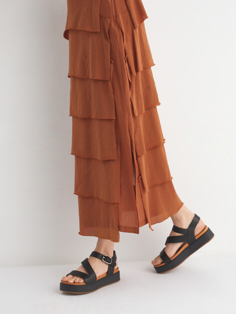 Женские сандалии TENDANCE, Артикул HC0521-02, черный | 2807798. Ракурс 8