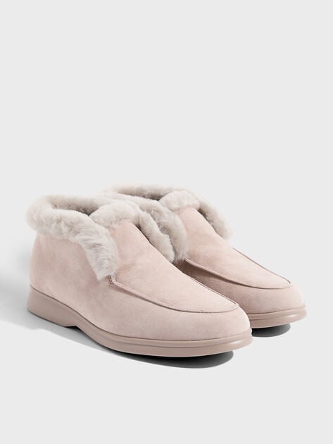 Женские высокие лоферы TENDANCE, Артикул 32055-10F-S, бежевато-серый | 2810173. Ракурс 2 Женские высокие лоферы TENDANCE, Артикул 32055-10F-S, бежевато-серый | 2810173. Ракурс 2
