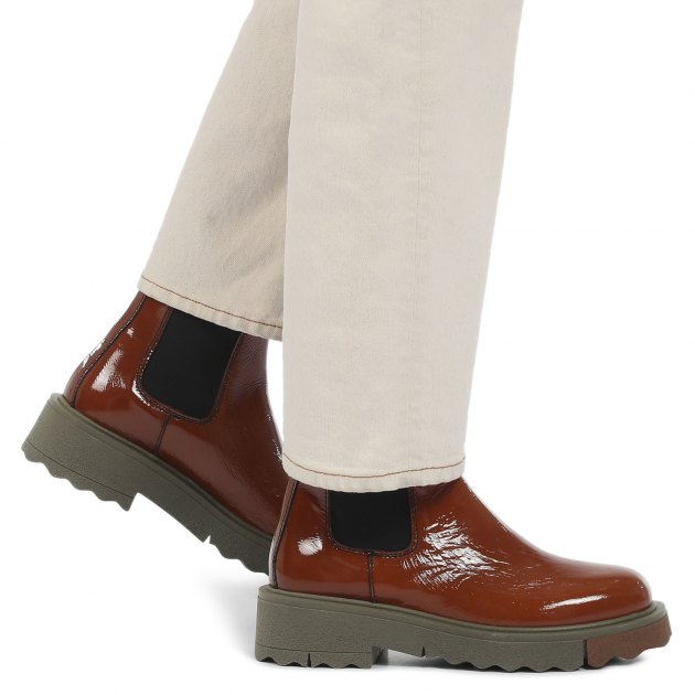 Женские челси TENDANCE, Артикул BR02, оранжево-коричневый | 2811101. Ракурс 5