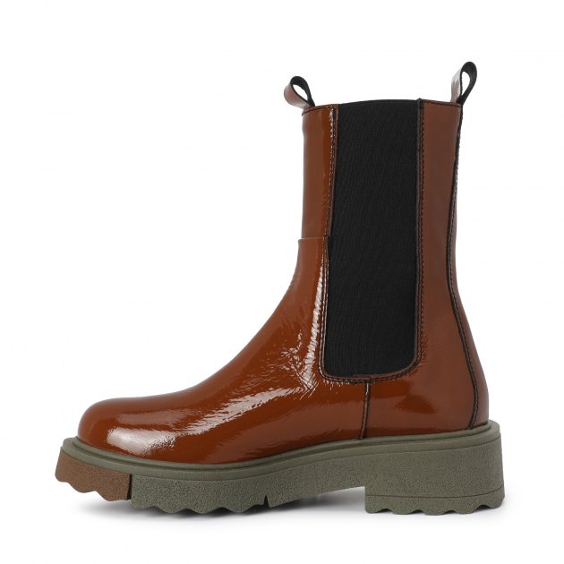 Женские челси TENDANCE, Артикул BR02, оранжево-коричневый | 2811101. Ракурс 2