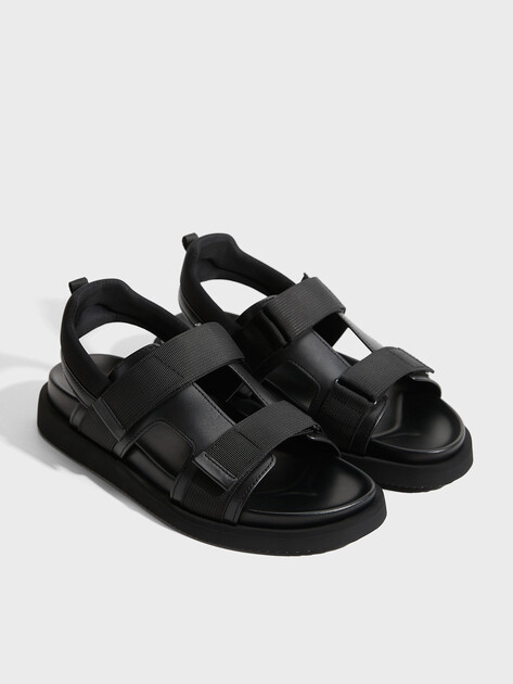 Мужские сандалии TENDANCE, Артикул DY21066-5-B, черный | 2814282. Ракурс 3