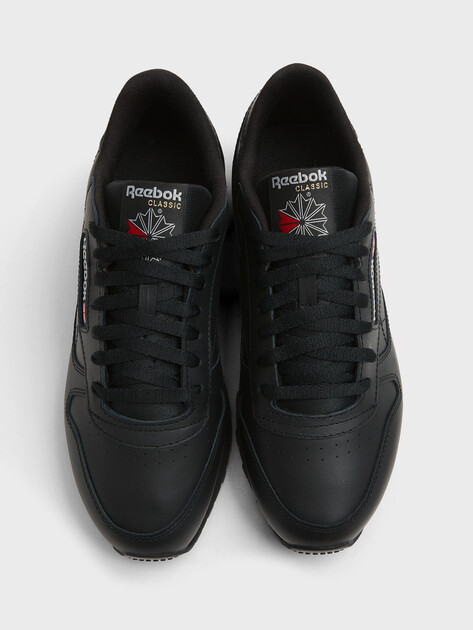 Кроссовки REEBOK CLASSIC LEATHER, Артикул CLASSIC LEATHER, черный | 2819455. Ракурс 4