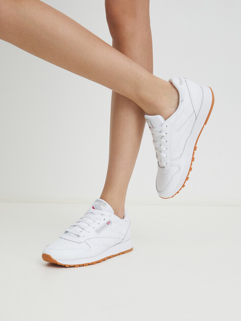 Женские кроссовки REEBOK CLASSIC LEATHER, Артикул CLASSIC LEATHER, белый | 2819456. Ракурс 7 Женские кроссовки REEBOK CLASSIC LEATHER, Артикул CLASSIC LEATHER, белый | 2819456. Ракурс 7