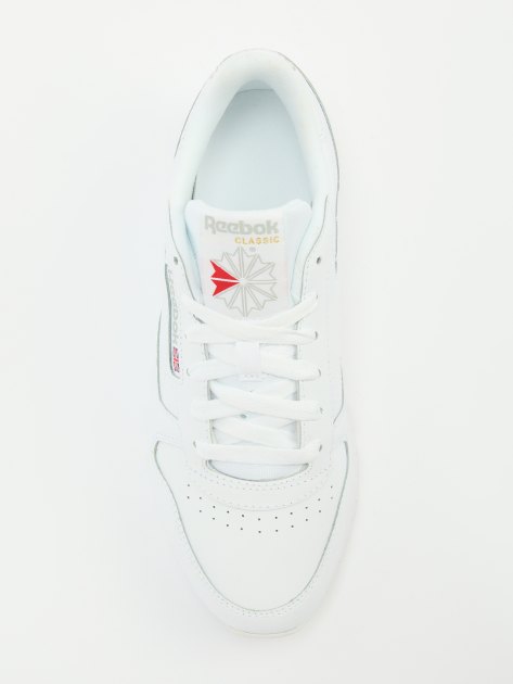 Женские кроссовки REEBOK CLASSIC LEATHER, Артикул CLASSIC LEATHER, белый | 2819457. Ракурс 5