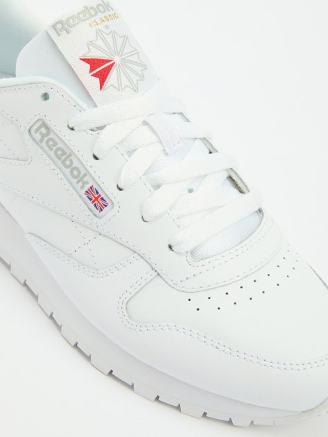 Женские кроссовки REEBOK CLASSIC LEATHER, Артикул CLASSIC LEATHER, белый | 2819457. Ракурс 6