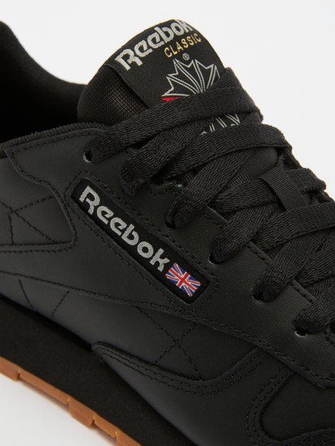 Женские кроссовки REEBOK CLASSIC LEATHER, Артикул CLASSIC LEATHER, черный | 2819459. Ракурс 6 Женские кроссовки REEBOK CLASSIC LEATHER, Артикул CLASSIC LEATHER, черный | 2819459. Ракурс 6