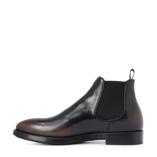 Мужские челси OFFICINE CREATIVE, Артикул TEMPLE RUBBER /008, темно-коричневый | 2824574. Ракурс 2