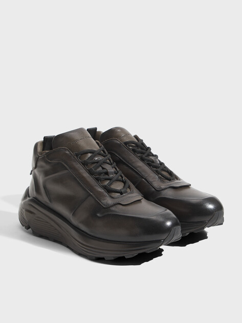 Мужские кроссовки OFFICINE CREATIVE, Артикул SPHYKE LUX/002, серо-зеленый | 2824652. Ракурс 3