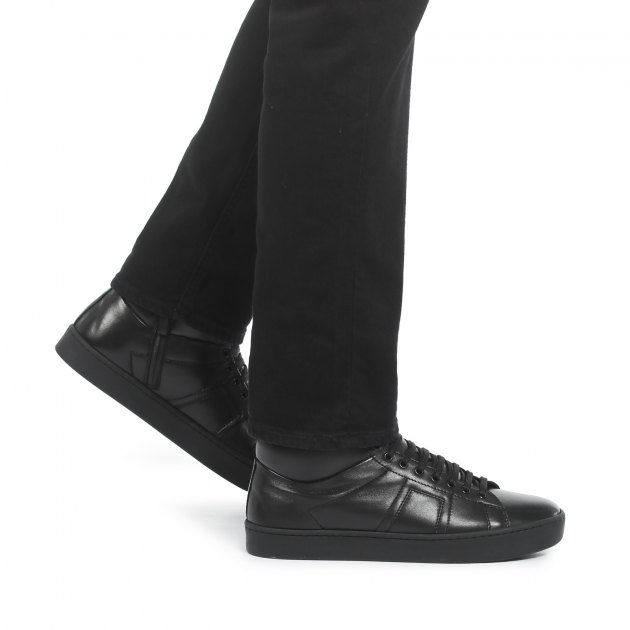 Мужские высокие кеды OFFICINE CREATIVE, Артикул KILIM/003, черный | 2824669. Ракурс 5