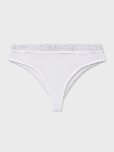 Женские трусы CALVIN KLEIN HIGH LEG BRAZILIAN, Артикул 000QF6718E, белый | 2835976. Ракурс 1