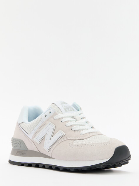 Женские кроссовки NEW BALANCE 574, Артикул WL574, молочно-бежевый | 2837060. Ракурс 3 Женские кроссовки NEW BALANCE 574, Артикул WL574, молочно-бежевый | 2837060. Ракурс 3