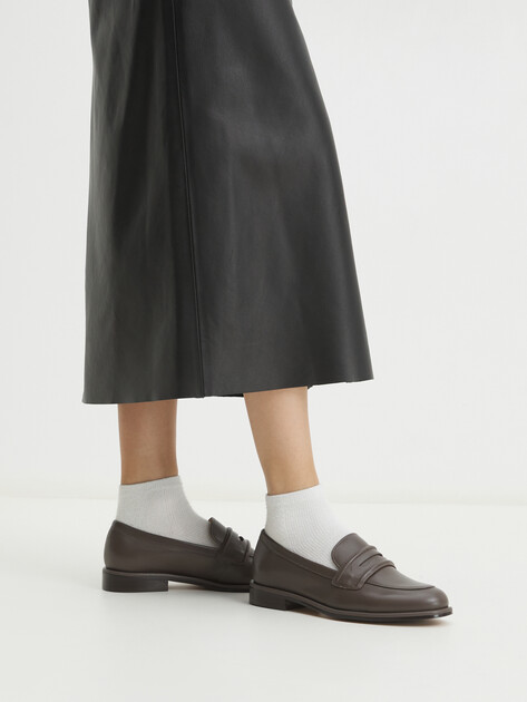 Женские лоферы TENDANCE, Артикул J812S-23, серо-коричневый | 2840917. Ракурс 2 Женские лоферы TENDANCE, Артикул J812S-23, серо-коричневый | 2840917. Ракурс 2