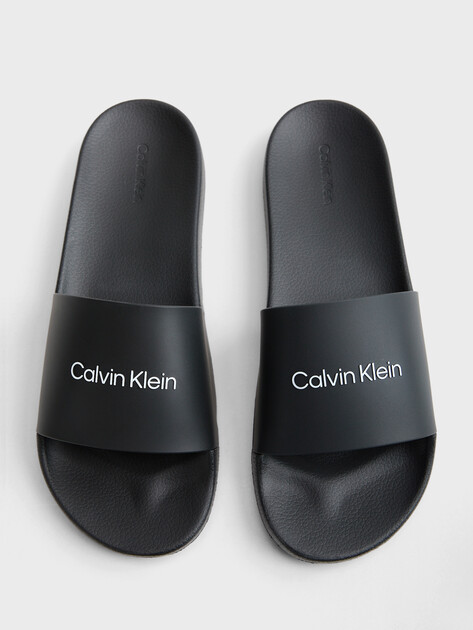 Мужские сланцы CALVIN KLEIN POOL SLIDE, Артикул HM0HM00455, черный | 2846184. Ракурс 4 Мужские сланцы CALVIN KLEIN POOL SLIDE, Артикул HM0HM00455, черный | 2846184. Ракурс 4