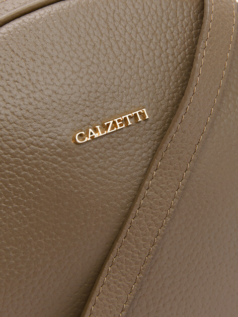 Женская сумка с ручкой CALZETTI ALICE MESSENGER NEW, Артикул ALICE MESSENGER NEW, серо-коричневый | 2853877. Ракурс 3 Женская сумка с ручкой CALZETTI ALICE MESSENGER NEW, Артикул ALICE MESSENGER NEW, серо-коричневый | 2853877. Ракурс 3