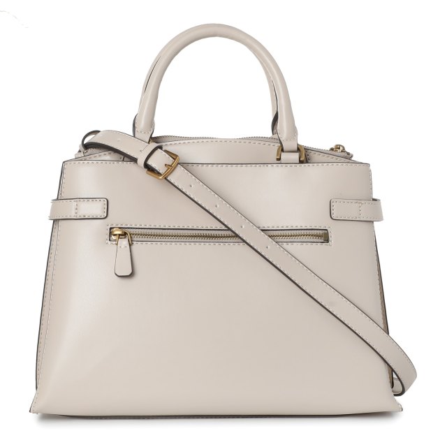 Женский тоут GUESS ZADIE GIRLFRIEND SATCHEL, Артикул HWVB8415060, светло-бежевый | 2860333. Ракурс 3