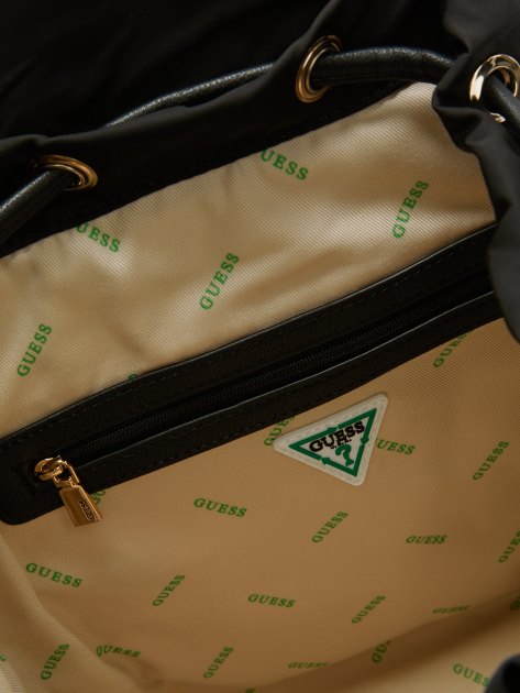 Женский рюкзак GUESS ECO GEMMA BACKPACK, Артикул HWEYG839532, черный | 2860364. Ракурс 6 Женский рюкзак GUESS ECO GEMMA BACKPACK, Артикул HWEYG839532, черный | 2860364. Ракурс 6