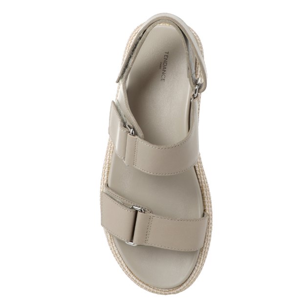 Женские сандалии TENDANCE, Артикул 9506-6, серо-бежевый | 2872971. Ракурс 2