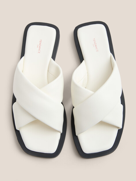 Женские шлепанцы TENDANCE, Артикул X9507-26A, серо-белый | 2872992. Ракурс 5